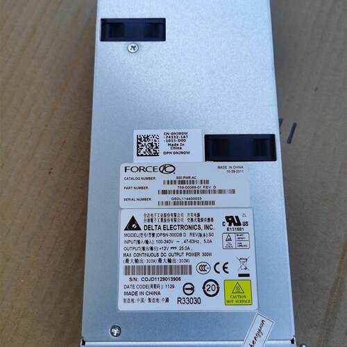 全新原装DELL DPSN-300DB D NJ90W 300W FORCE 10 S55电源