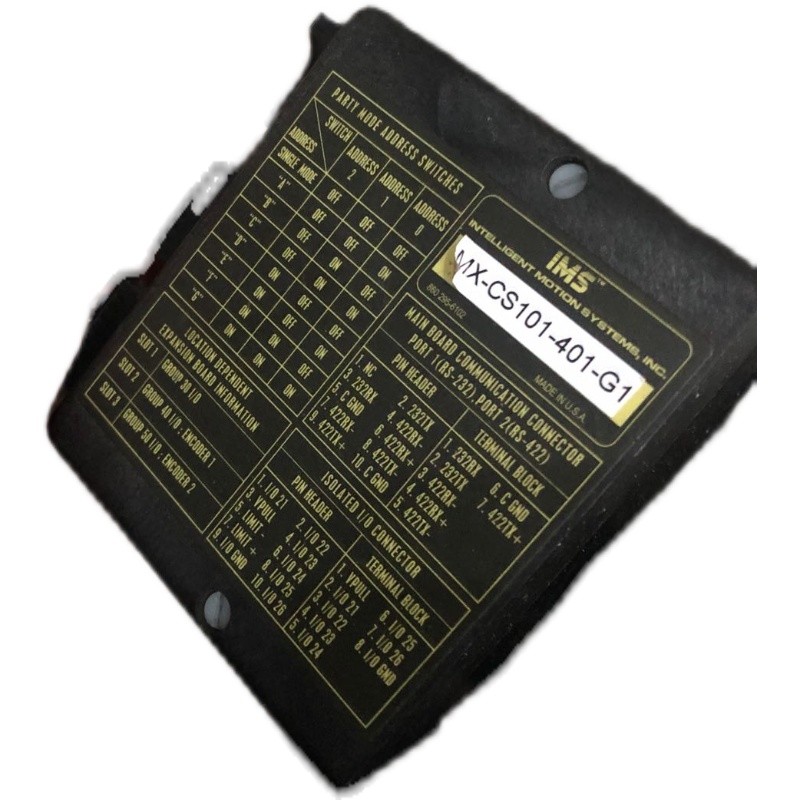 IMS MX-CS101-401-G1 伺服步进电机控制器