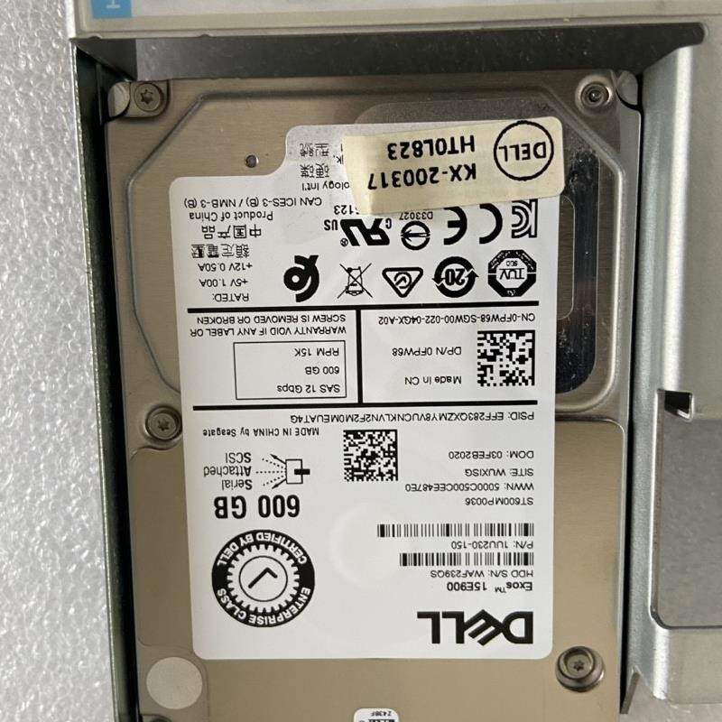 Dell/戴尔 600GB 15K 2.5 12GB  0FPW68  ST600MP0036 服务器硬盘