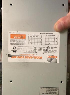 日本nipron GPSA-1000-48P   48V/21A (1014W) 工业 电源