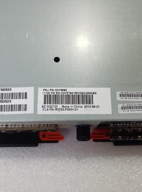 IBM V5000 存储控制器 00RY384 00Y5860 00Y5764 带测试报告