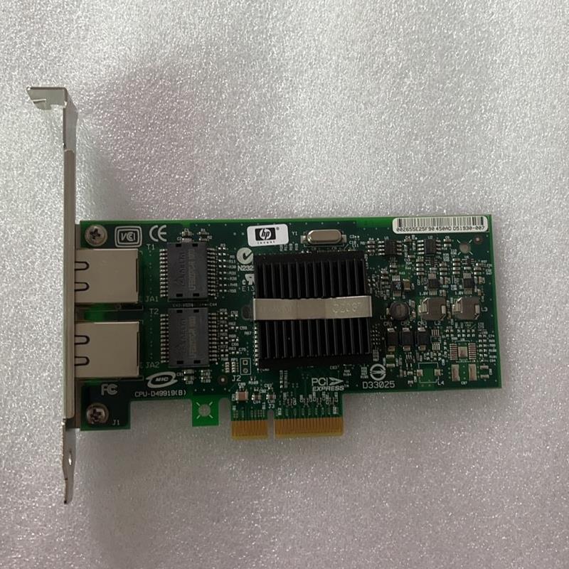 正品原装9402PT(82571/PCIe)惠普/ HP NC360T 双口千兆服务器网卡
