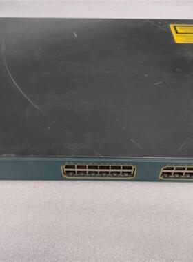 思科 WS-C3560G-24TS-E 24口千兆交换机