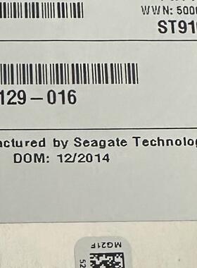 / 606020-001 605835-B21 1T SAS 2.5寸 G6 G7 服务器硬盘