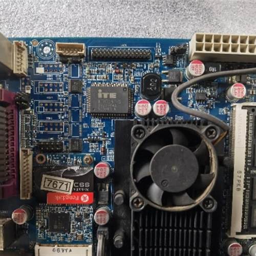 D525 POS机收银机 工控机主板 M-C6LA  24PIN供电 带MSATA PCI