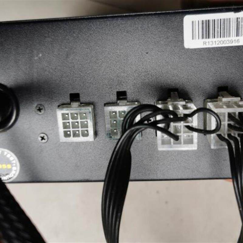 拆机振华额定600w战碟600w半模组台式机电脑电源