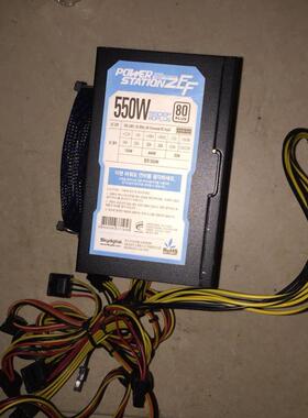 powerex hawk power station 550W 80+ Bronze 台式机 ATX 电源