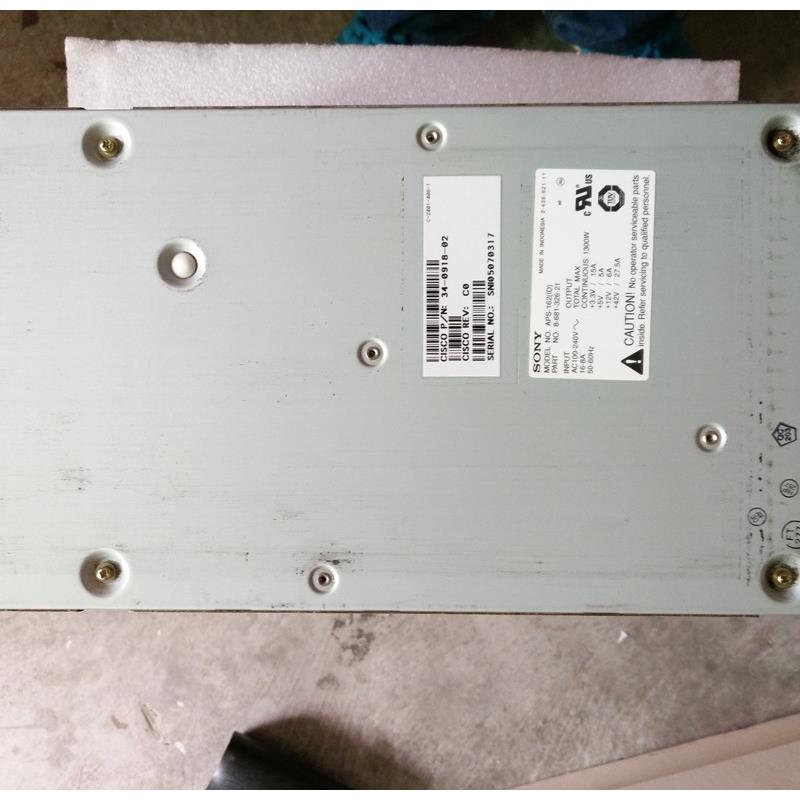 原装CISCO思科C6509 C6506交换机电源 APS-162 SONY 34-0918-02
