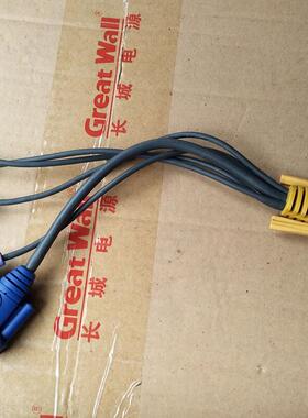 切换器连接线 VGA转VGA+USB+PS2 CS1716I  CS1708I KVM切换器线