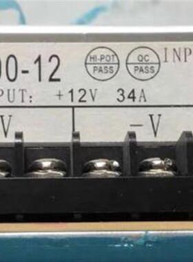 HS-400-12电源 12V34A 工业LED显示屏铁壳开关电源12V33A