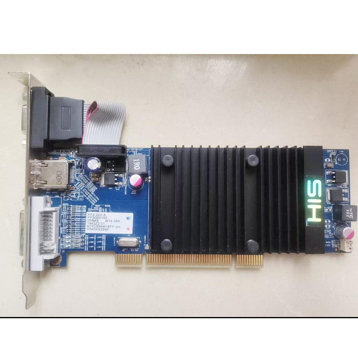 HIS AMD 5450 PCI  服务器 工控  显卡