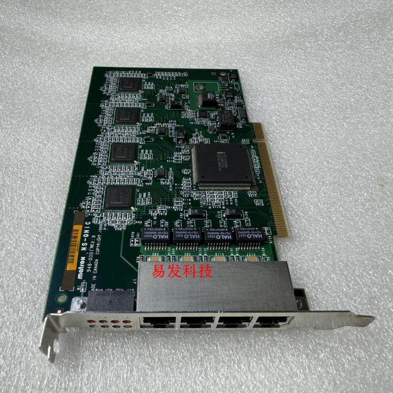 原装intel 82559 PCI四口网卡 32位 4口网卡 NS-FNIC/4 948-0001