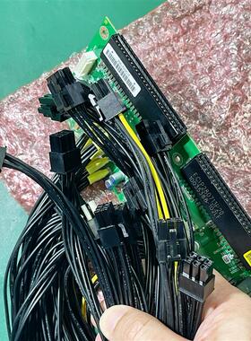 GW-BKPH2CBOS冗余电源CRPS转换板长城生产14个6P显卡1个方4P供电