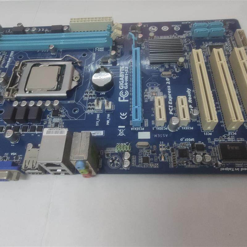 技嘉H61主板GA-H61-S3大板1155针