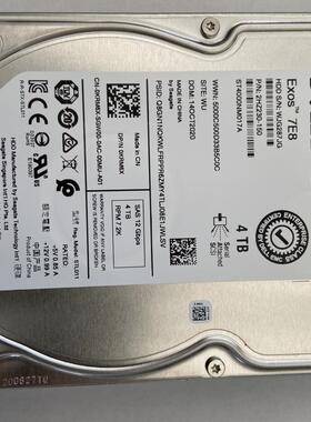 0KRM6X ST4000NM017A DELL KRM6X 4T SAS 12G 7.2K 联保原装正品