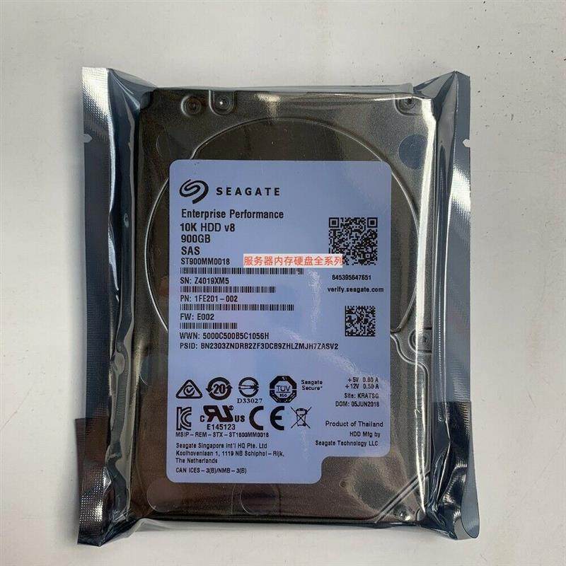联想 DELL 浪潮  ST900MM0018 服务器硬盘 900G 10K SAS 12GB 2.5