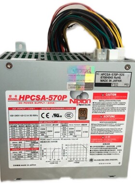 日本NIPRON 电源HPCSA-570P  HPCSA-570P-X2S 成色新