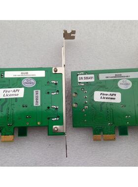 Fireboard800-e Unibrain PCI-e DEK印刷机1394B采集卡 半高挡板