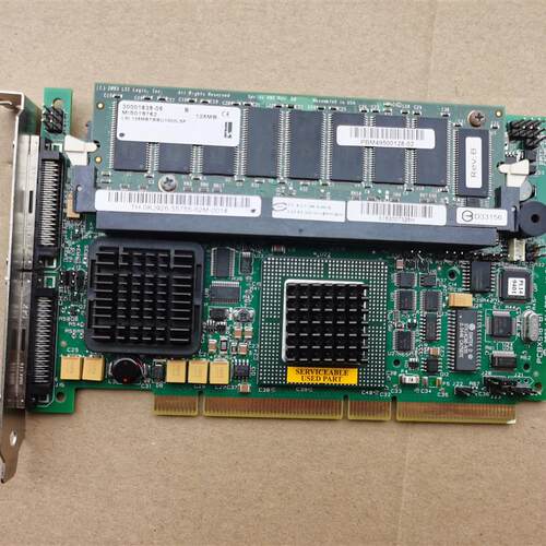 DELL PERC 4DC RAID阵列卡320MSCSI双通道D9205 J4717 KJ926现货