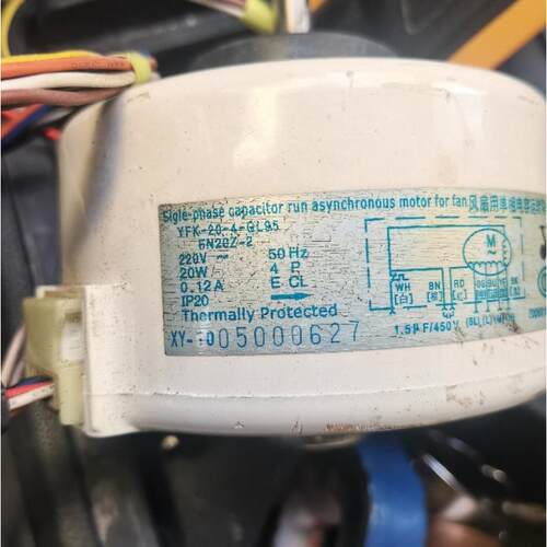 全新适用电机马达室内 FN20R YFK-20-4-GL95 FN20Z-2新款27W