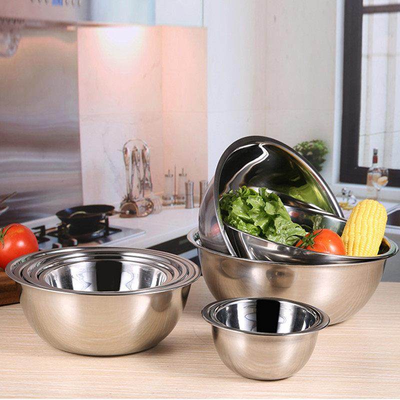 不锈钢盆家用厨房调料盆洗菜盆平底串串盆打蛋盆烘培盆不锈钢碗,餐饮具,盆,淘宝优惠券,粉丝福利购,淘宝优惠卷