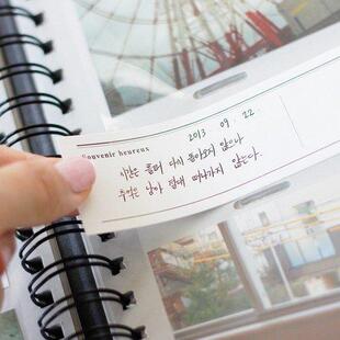 韩国相册能写字的六寸记录生活相册本6寸影集宝宝学生成长纪念册