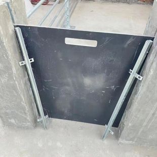 猪用pvc板猪圈门提拉门猪栏育肥保育新款养猪神器门加厚卡槽圈门