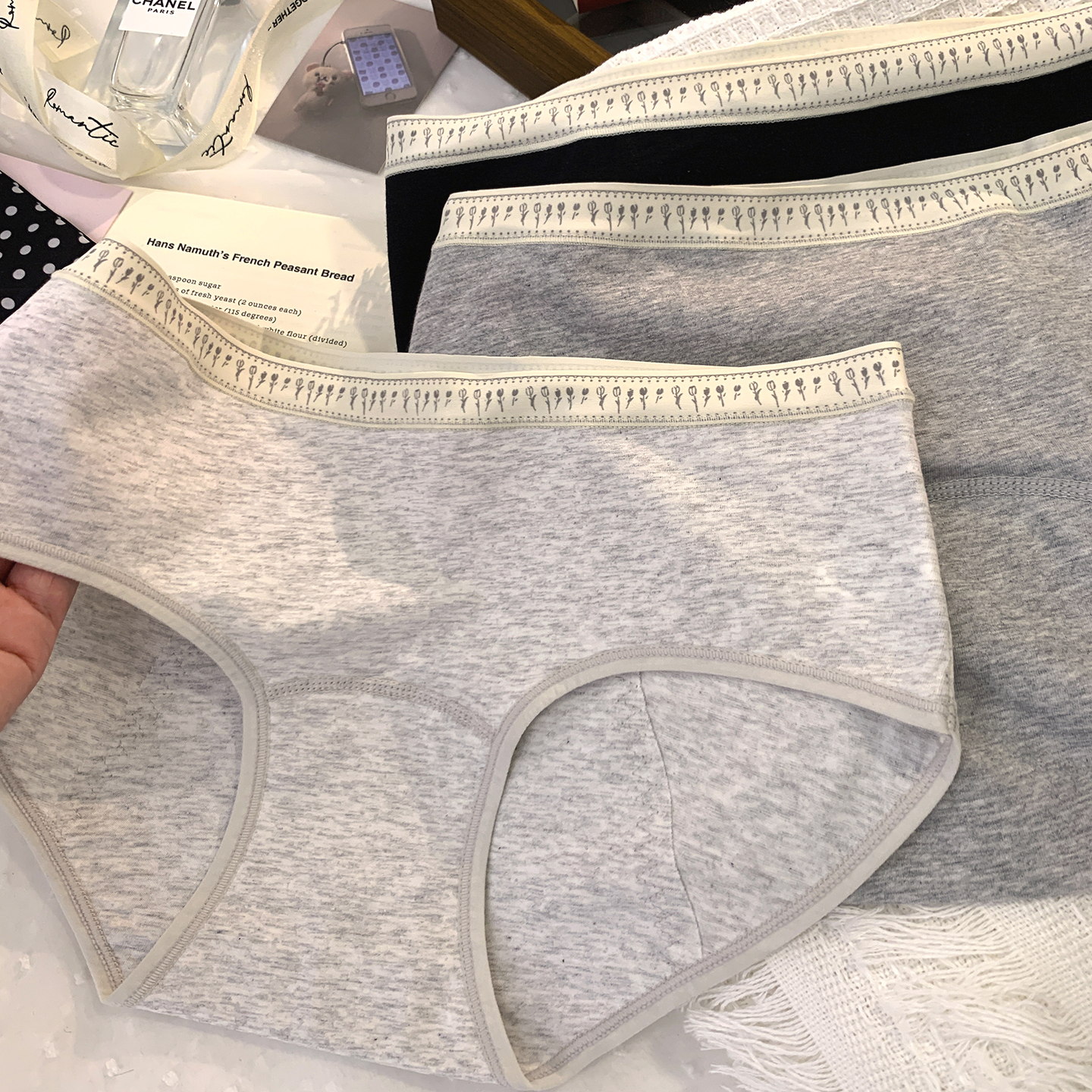 生理内裤纯棉抗菌防侧漏女三角