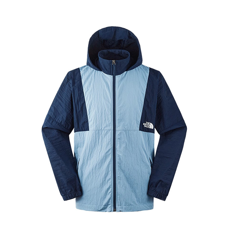 TheNorthFace北面春秋款户外运动男防泼水薄款防风皮肤衣外套7WDM