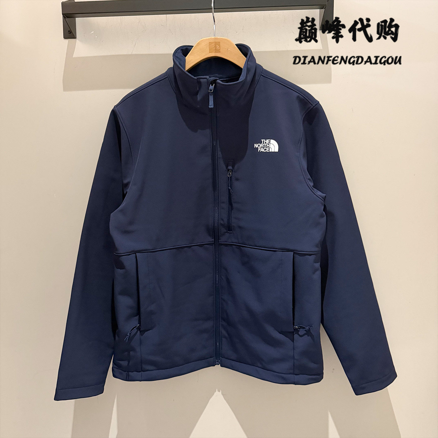 TheNorthFace北面26秋冬户外运动防风防泼水软壳外套夹克男款8M5E