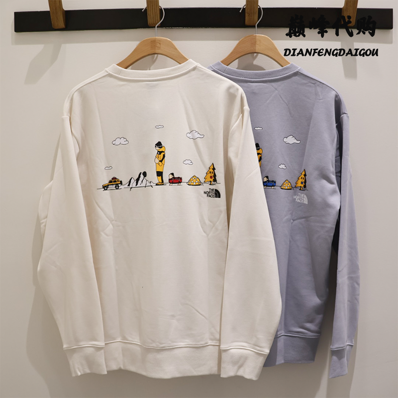 TheNorthFace北面25秋冬户外运动舒适百搭针织圆领卫衣男女款8HNF