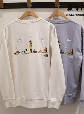 TheNorthFace北面25秋冬户外运动舒适百搭针织圆领卫衣男女款8HNF