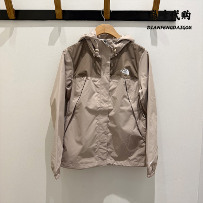 女士中长款网衬冲锋衣