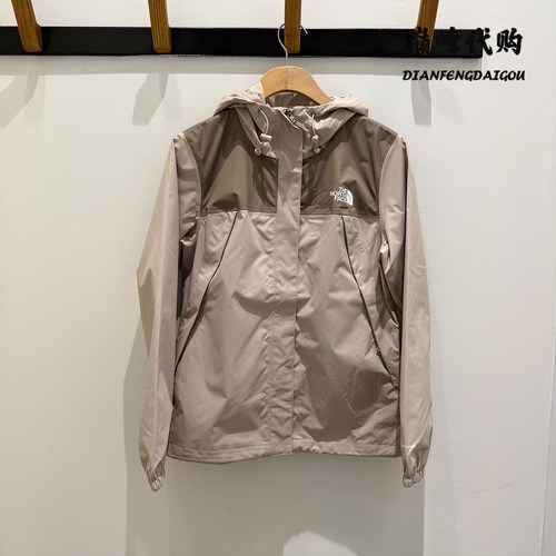 女士中长款网衬冲锋衣