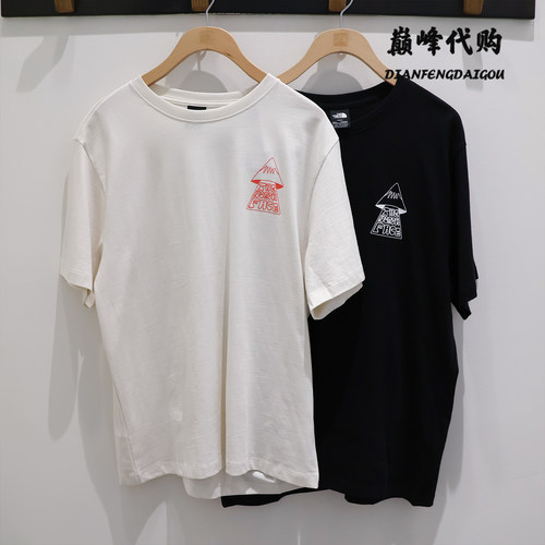 TheNorthFace北面26春夏户外运动棉质印花圆领短袖T恤男女款8GVR