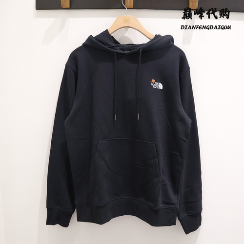 TheNorthFace北面2025秋冬户外休闲印花连帽套头卫衣男女帽衫8F0B