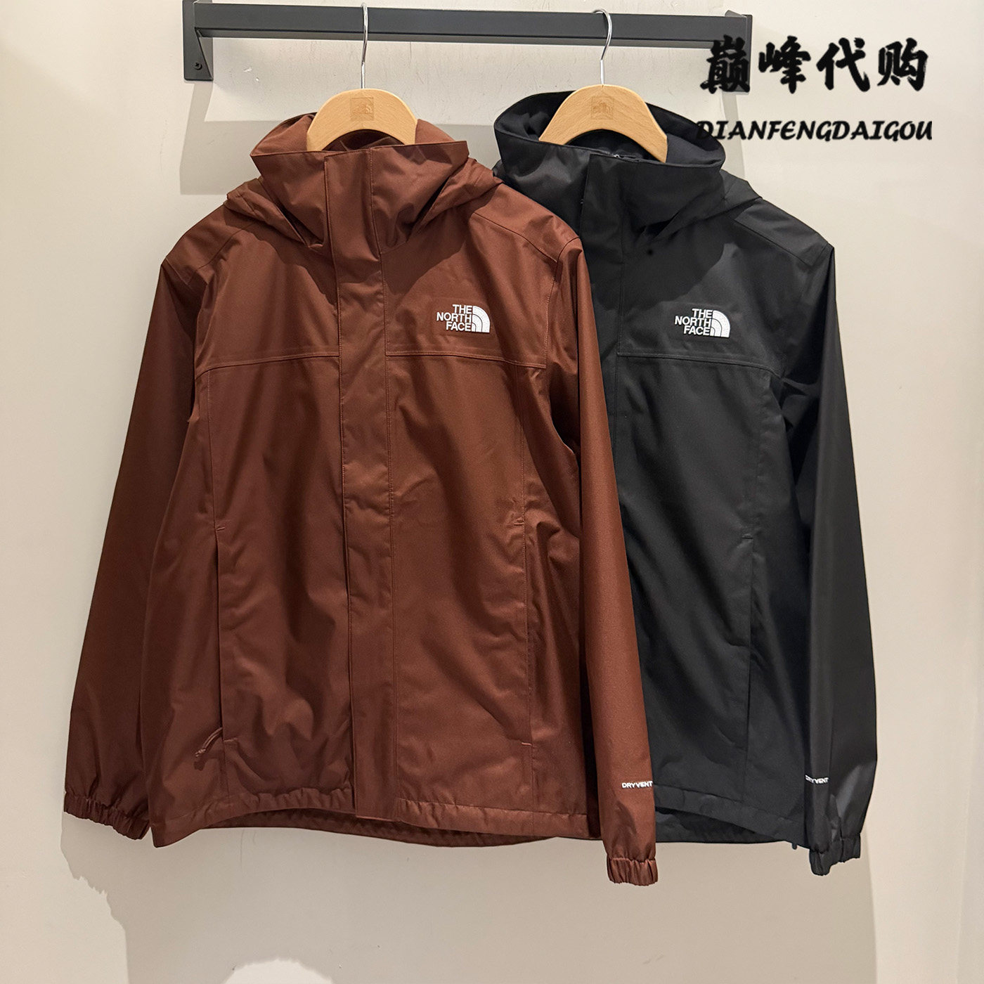 TheNorthFace北面26秋冬户外运动防风硬壳防水冲锋衣男女款8JSY图片