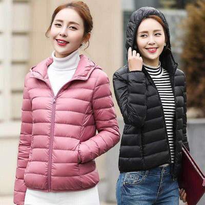 220斤可穿立领连帽秋冬新