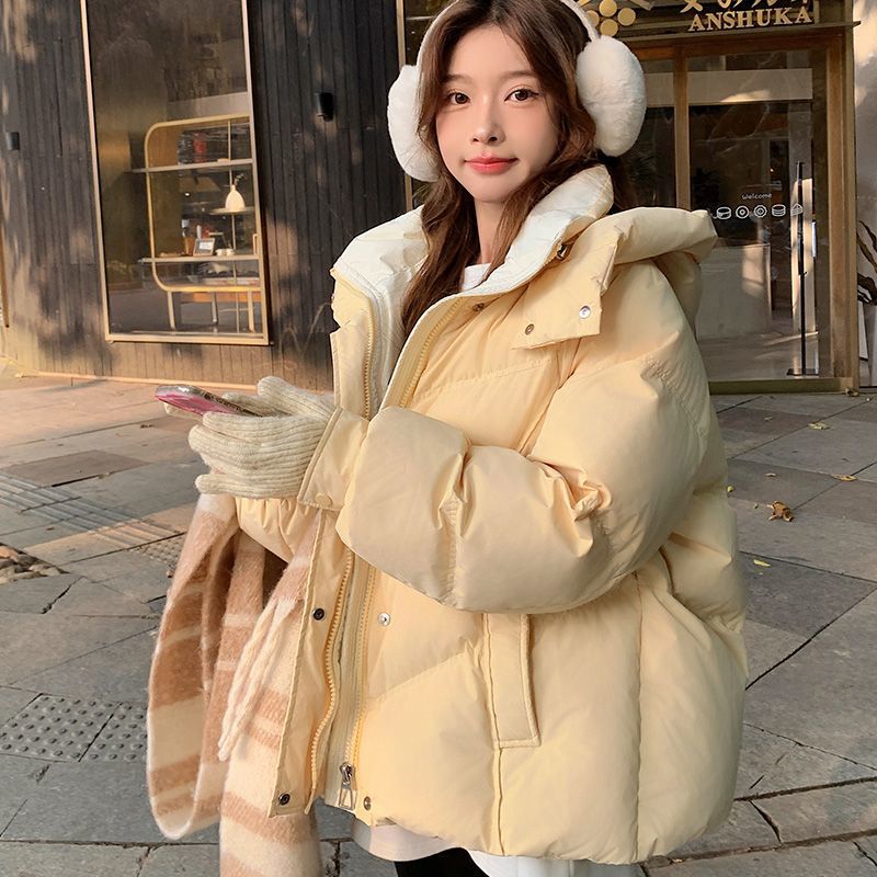 2025羽绒服女短款时尚冬