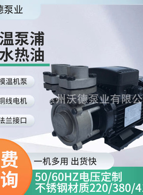 2HP不锈钢油泵 TSR-71不锈钢卧式导热油循环泵高温齿轮泵