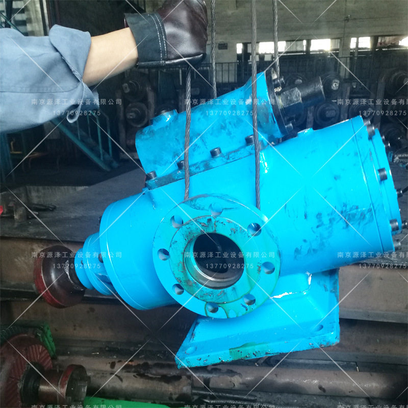 钢铁厂冷镦机液压系统润滑循环油泵 snh210r46u12.1w2三螺杆泵