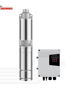 太阳能螺杆泵48v72v96v110v150v180vMPPT高扬程4寸直流无刷螺杆泵