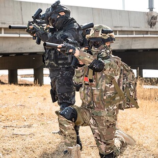 儿童迷彩服套装男女童特种兵装备小学生户外军训服夏令营表演出服