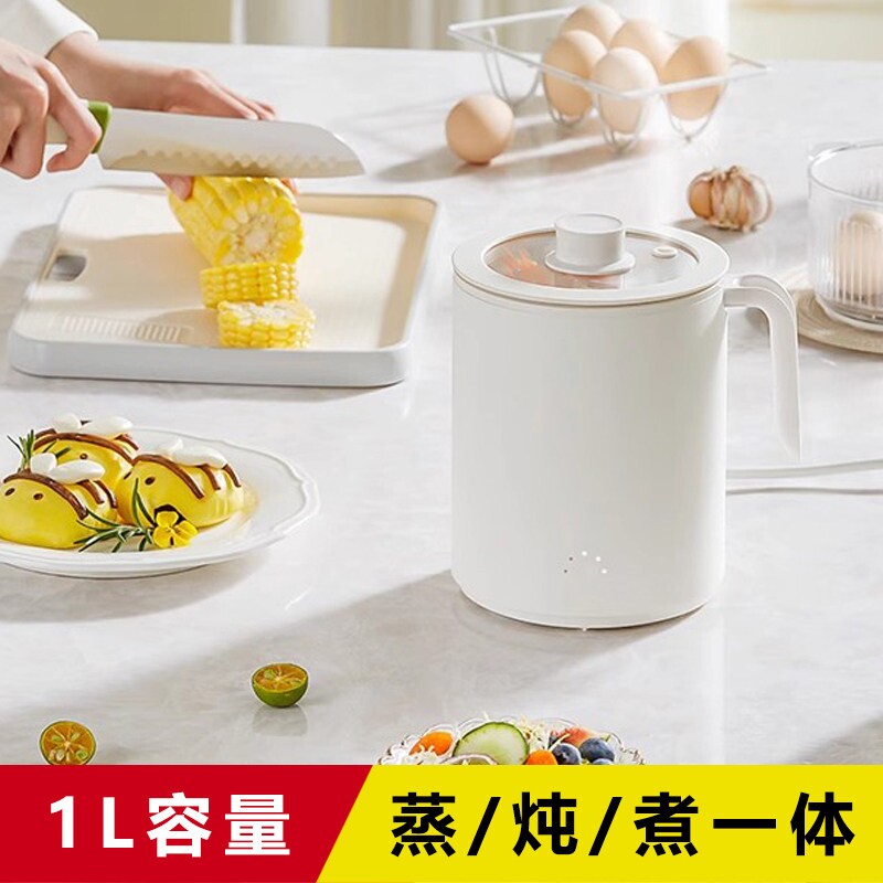 迷你电饭煲1人食小型家用便携式1多功能煮面电饭锅-2人学生宿舍