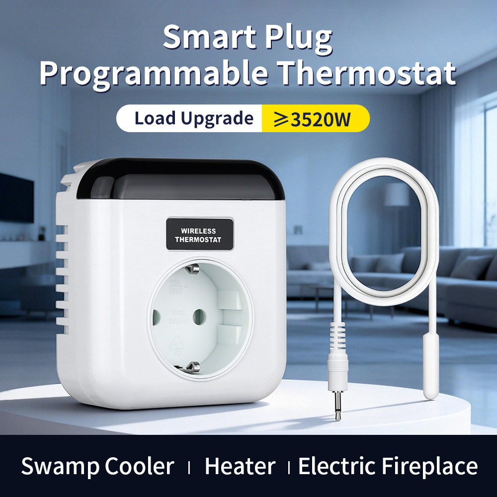 涂鸦WiFi智能恒温插座温控器插座英规美规欧规即插即用带记忆功能