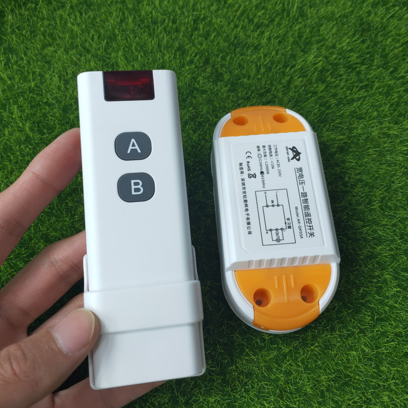 AC85-260伏智能免布线220V单路家用电灯具展厅电源控制器遥控开关