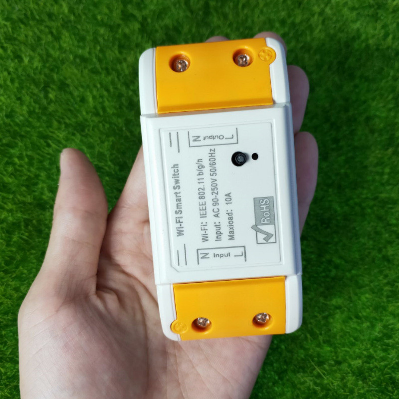 交流220V单路控制器WIFI+RF智能远程遥控水泵电机无线开关可穿墙