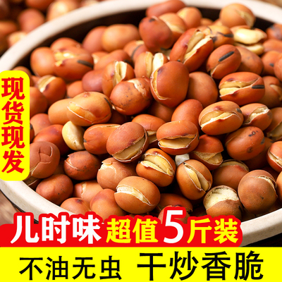 甘肃特产熟大豆零食2025新货兰州原味炒大豆干货特大生大豆蚕豆子