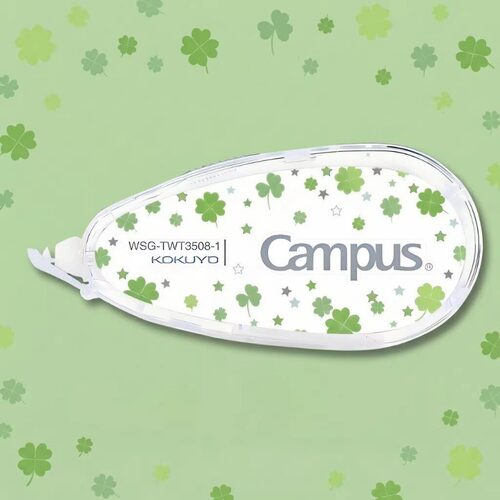 KOKUYO国誉四叶草修正带原纸色campus可替换芯涂改带学生改正带