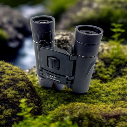 夜视户外袖珍迷你望远镜双筒望远镜高倍清微光8x21/40x22/500x25